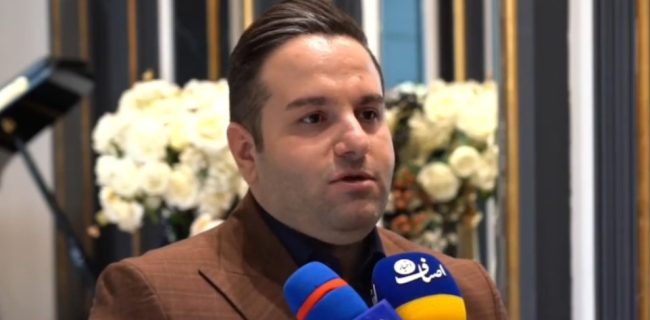 گفتگو با مهندس مجید حمزه مدیریت تالار اسپینا در سمینار افزایش فروش