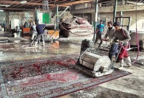 معضل قالیشوییهای غیرمجاز و وانتبارهای فرش در اهواز